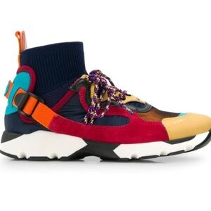 Carven Multicolor sock Sneakers